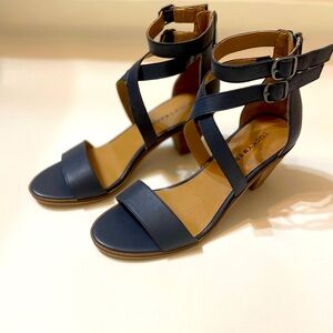 Lucky Brand Leather Strappy Sandals